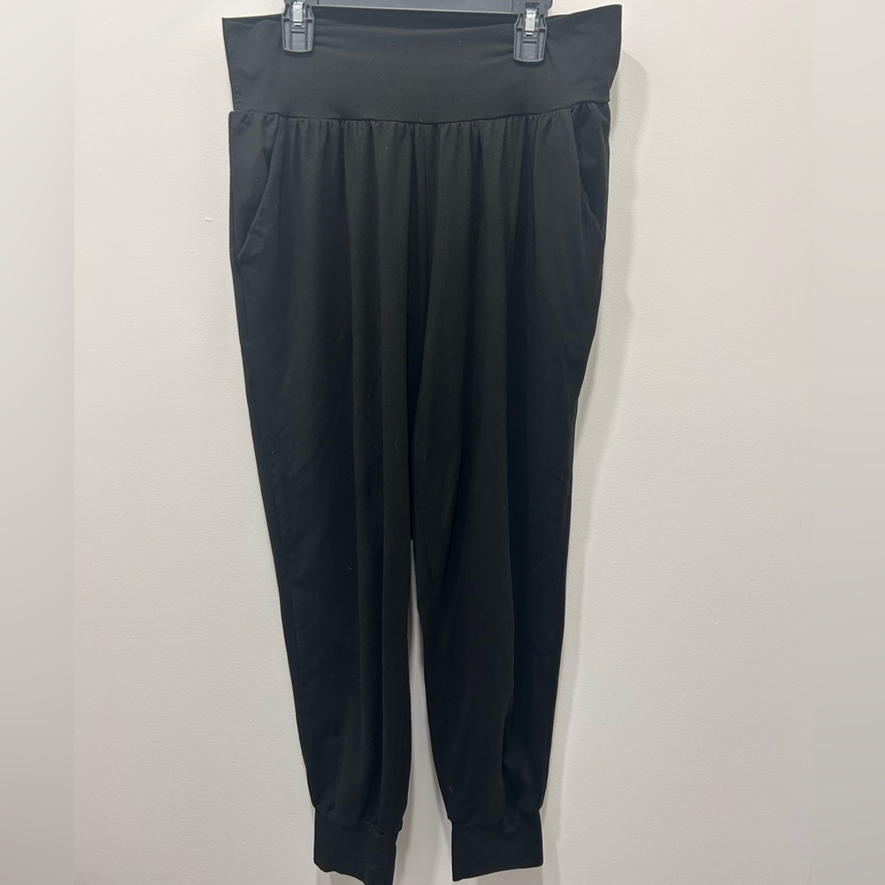 Dibaolong Joggers Size L‎ Black Pants Comfort Women’s Pull On High Rise